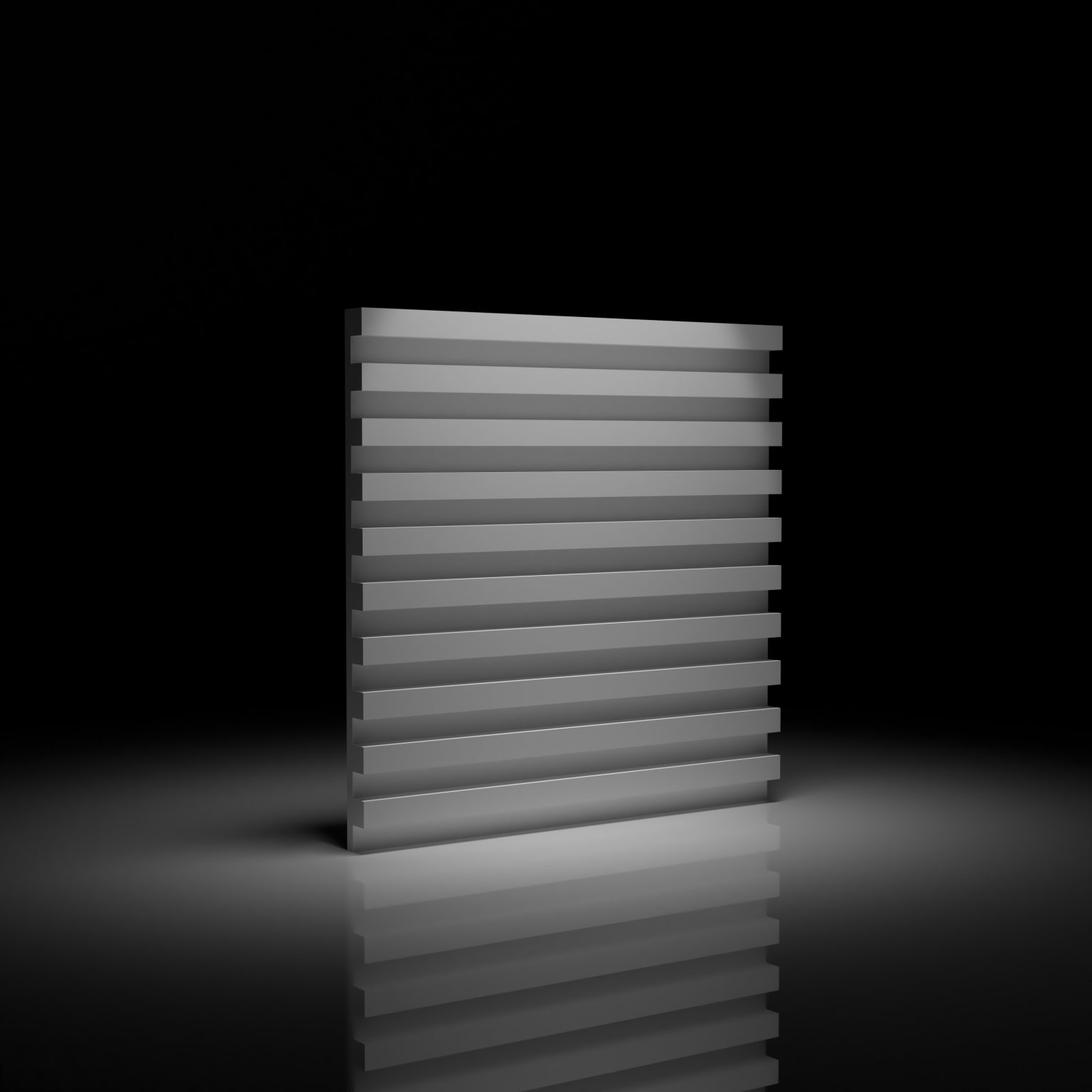 My-Space 3D decorative gypsum lamella panels, available in different textures and patterns, perfect for adding depth and elegance to your walls.